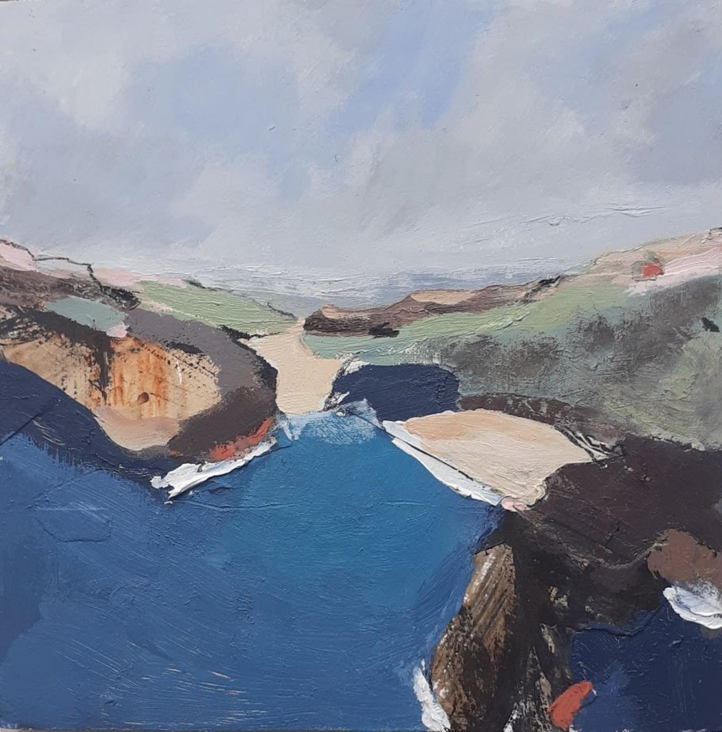 Amanda Bee: First View of the Beach