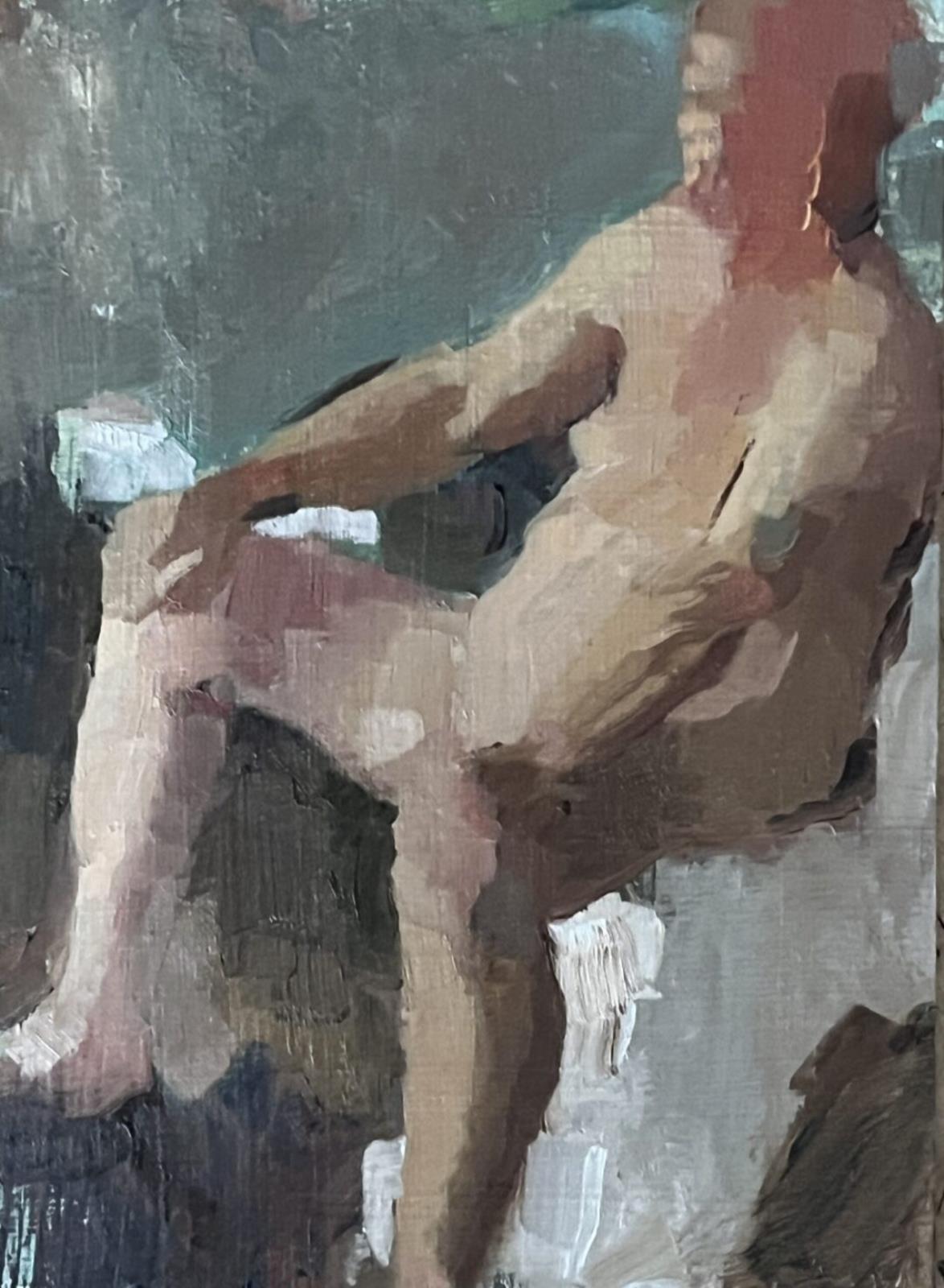Abigail Burton: Seated Nude