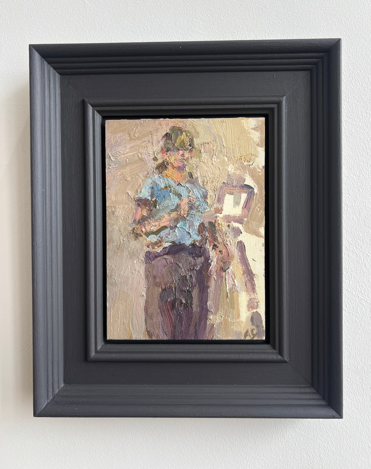 Amanda Coleman: Self Portrait and Paints