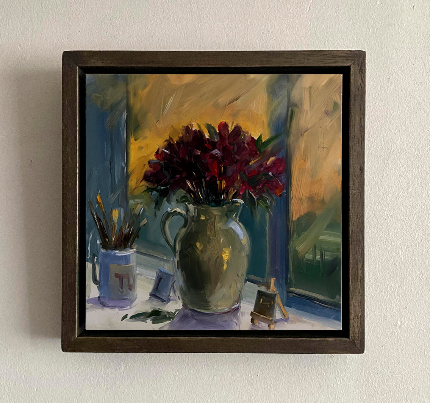 Tushar Sabale: Anniversary Rose Buds in the Window