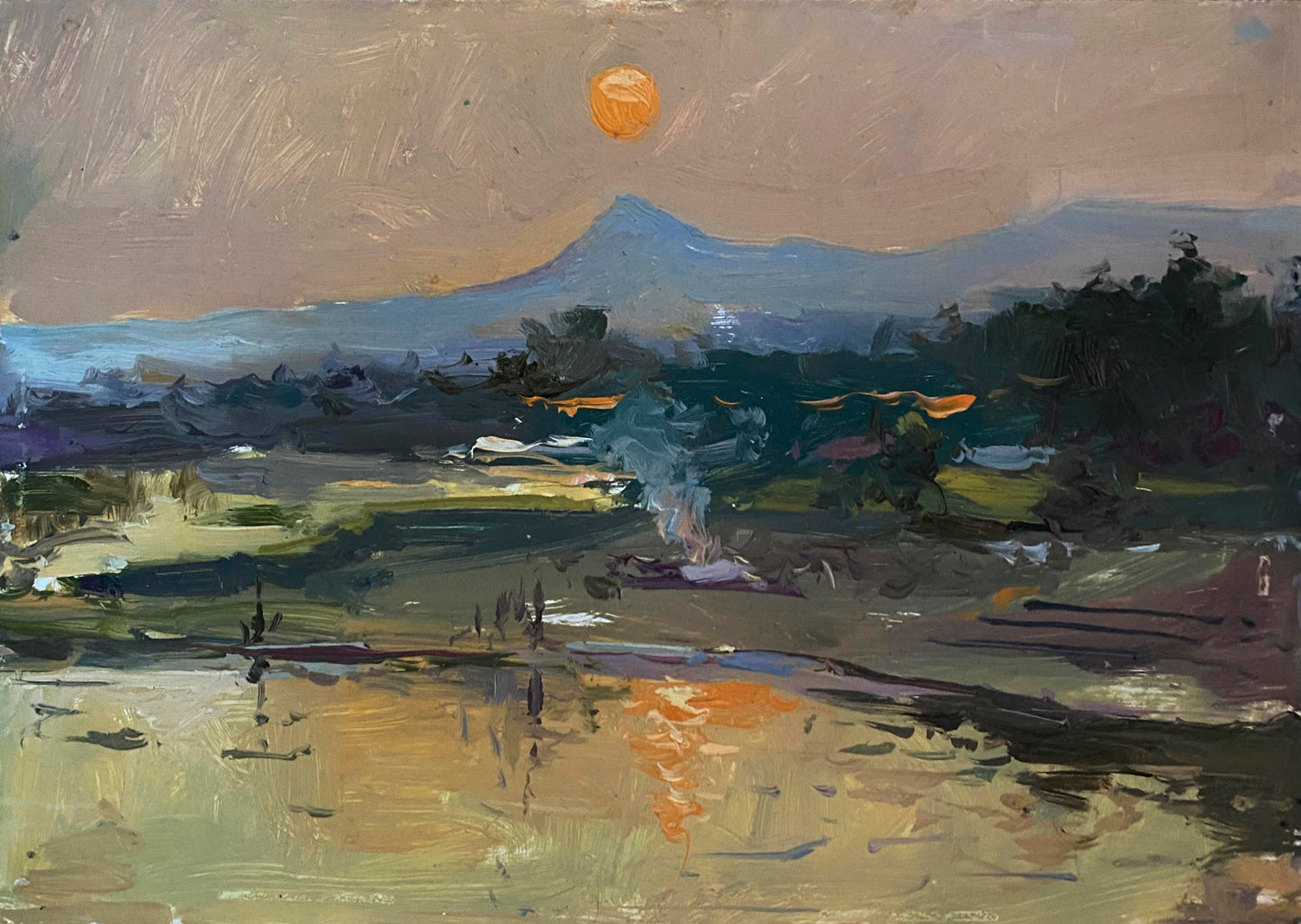 Tushar Sabale: Sunset By The Ghats