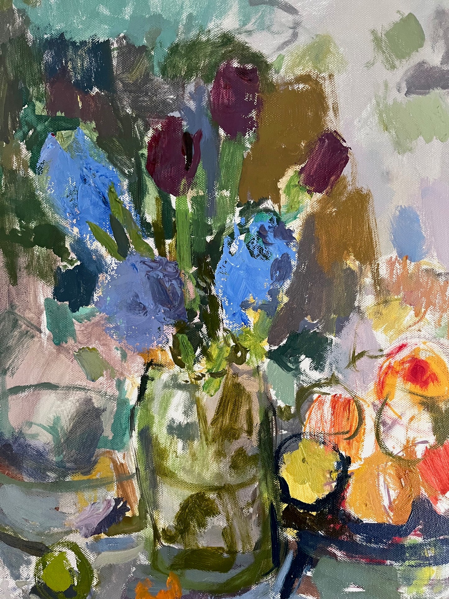 Daniel Shadbolt - Blue hyacinths