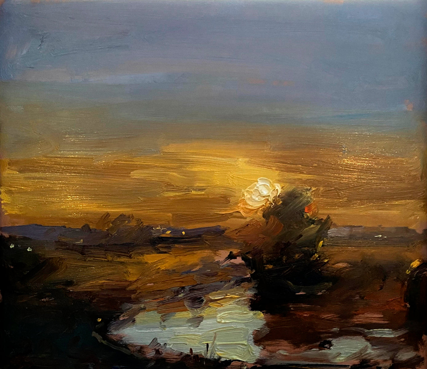 Tushar Sabale: Sunset From The Hill