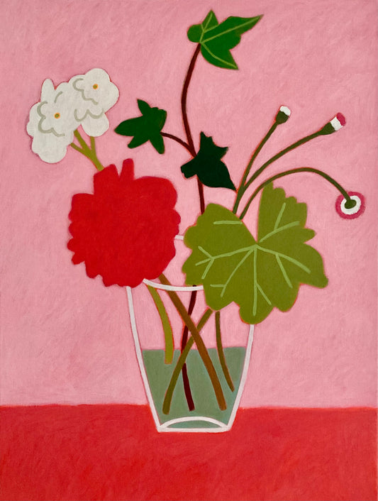 Sophie Harding - Geranium, Ivy and Wild Daisies