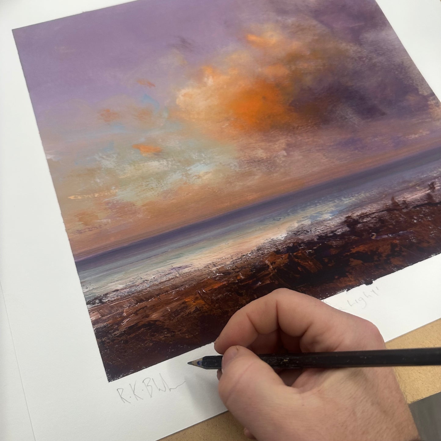 Orange Light (Limited edition of 20)