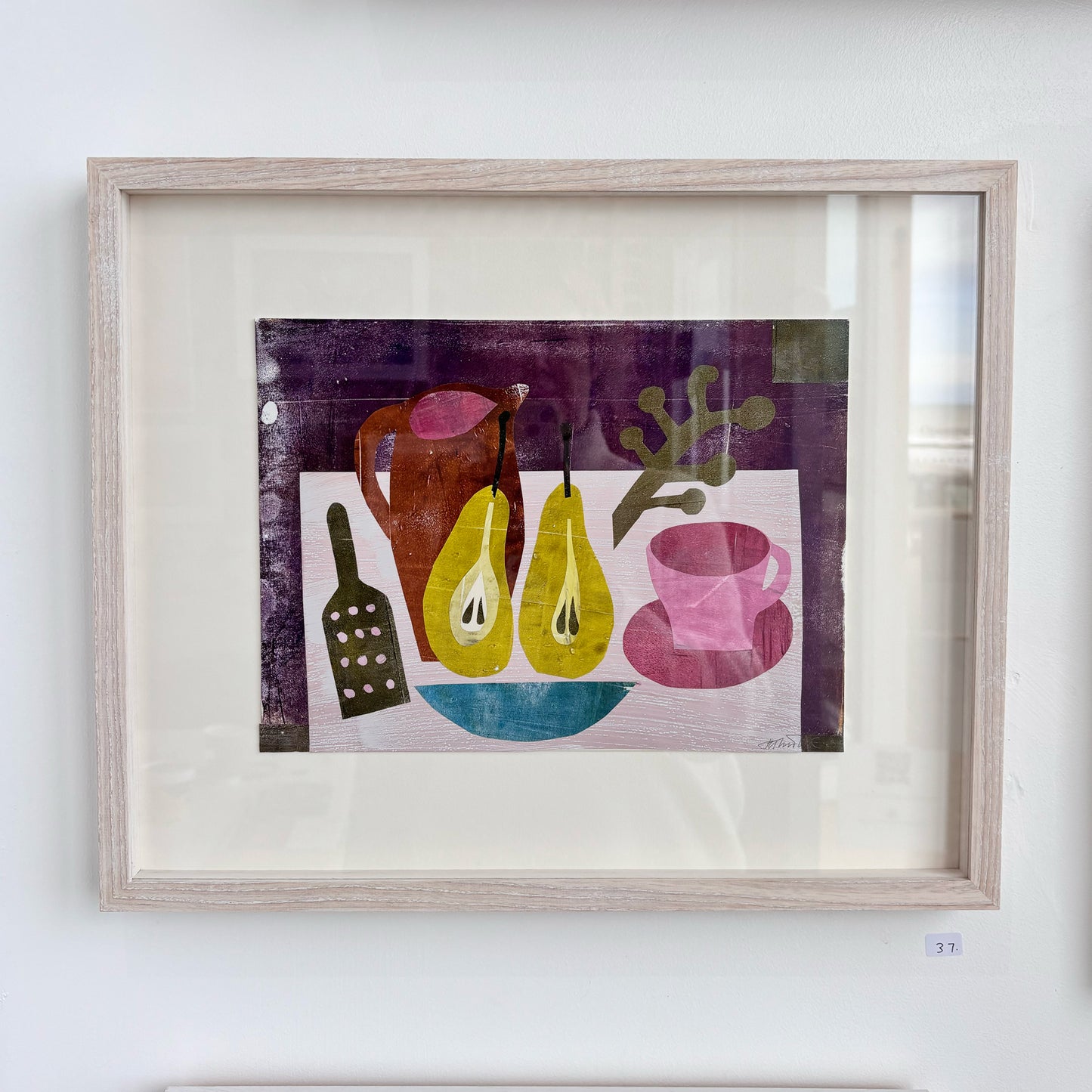 Jacqueline Mair - Still Pears and a Teacup