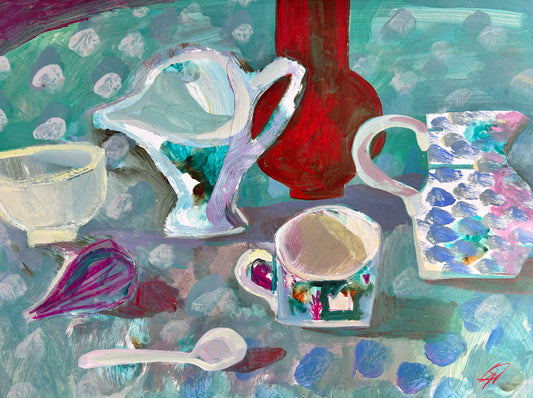 Gabriella Buckingham - The Red Vase