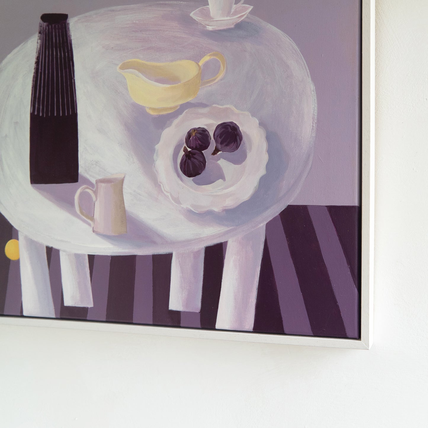 Gabriella Buckingham: Figs on a White Plate