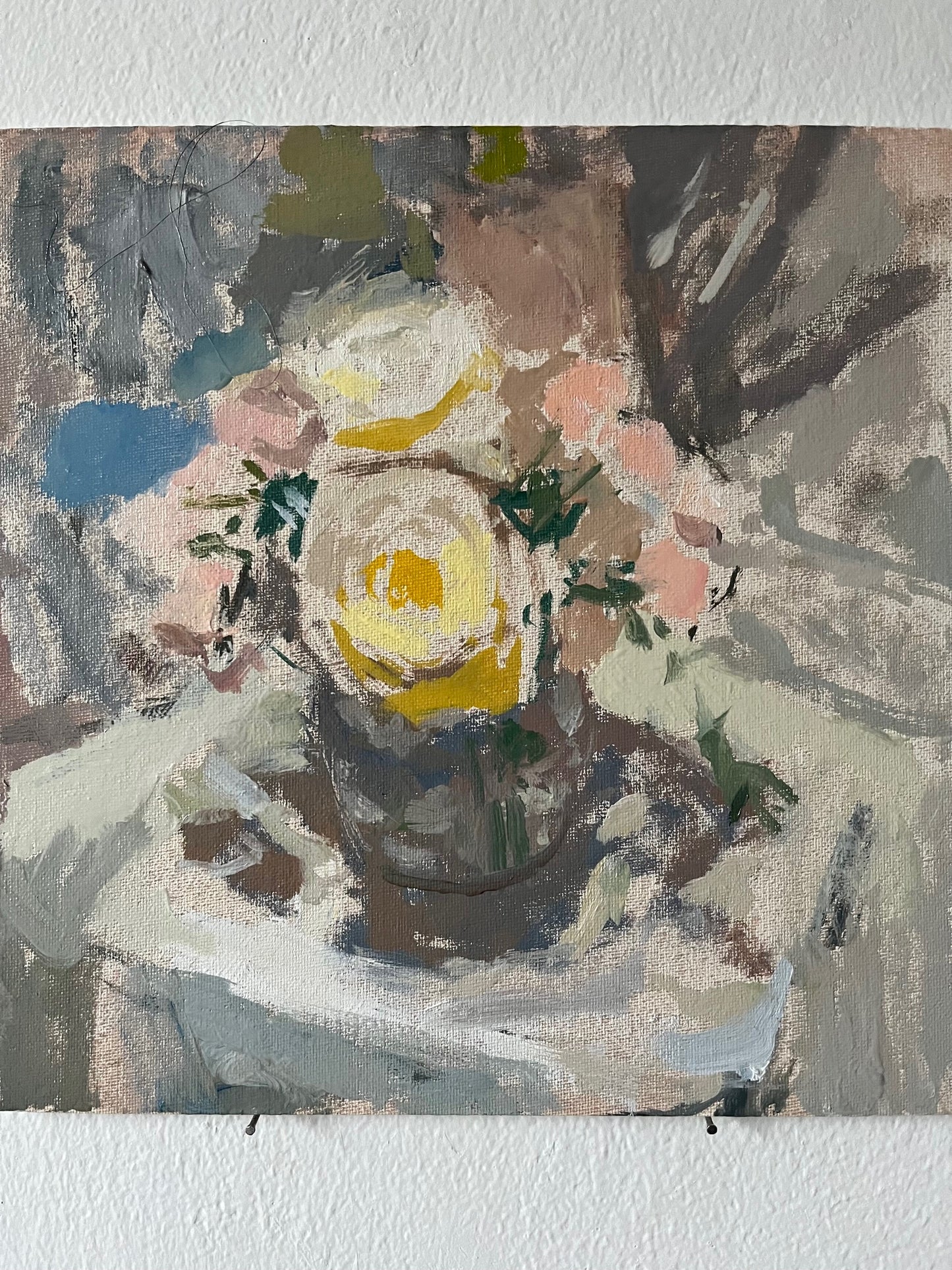 Daniel Shadbolt - Small Floral At Night