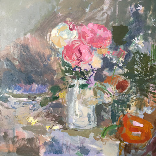 Daniel Shadbolt NEAC: Mixed Peonies