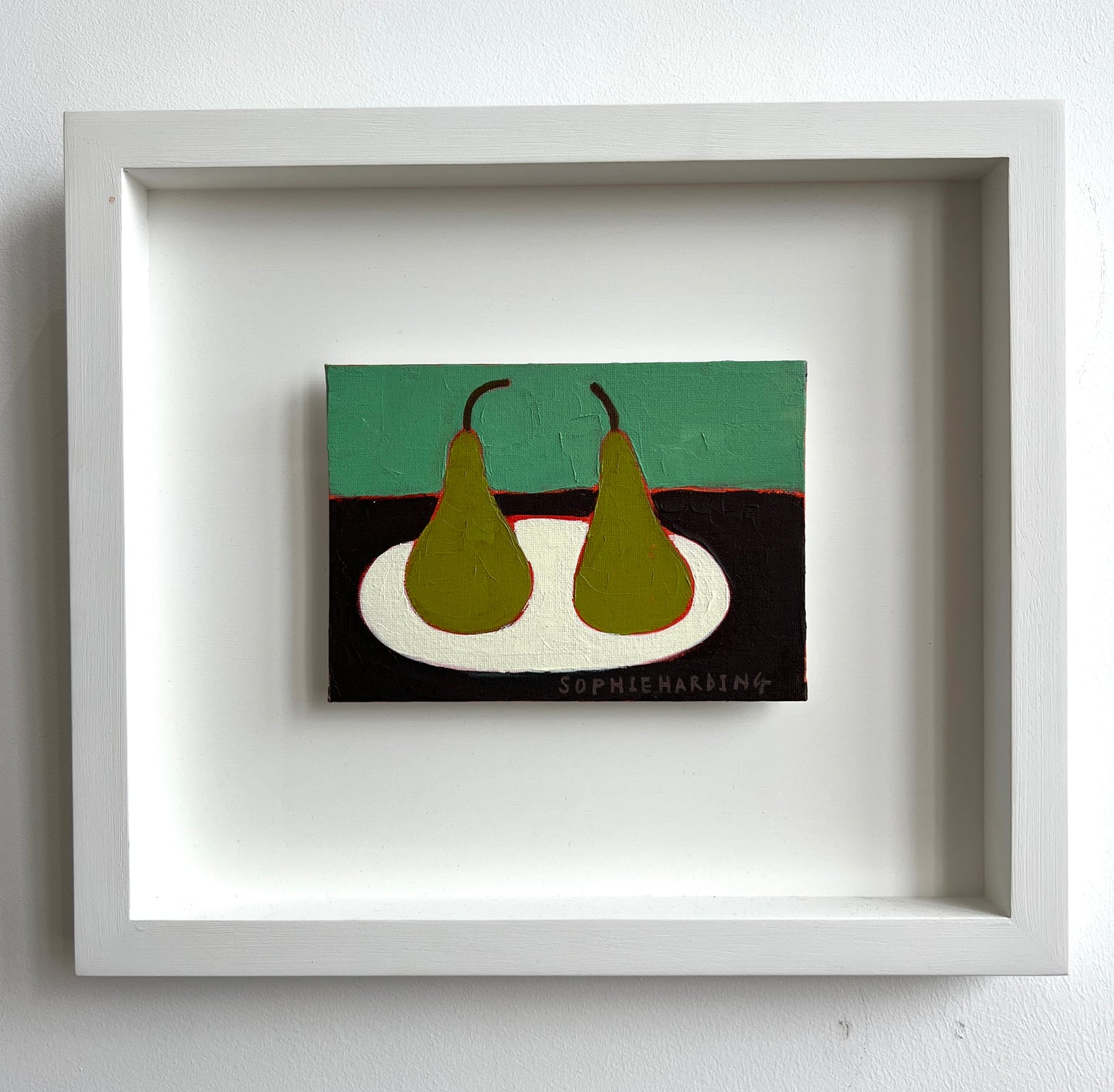 Sophie Harding - Pears on a Plate