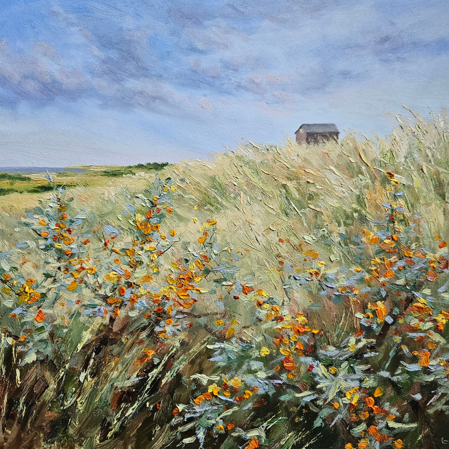 Sarah Burt: Watching Over Sea Buckthorn