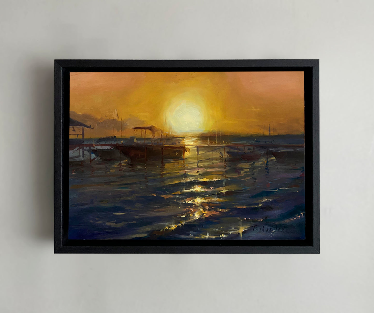 Tushar Sabale: Sunset & Boats