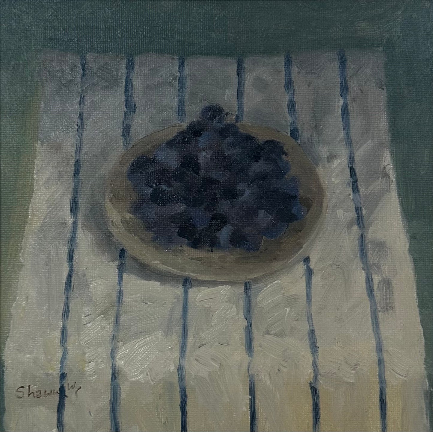 Shawn Lee: Blueberries on a Plate