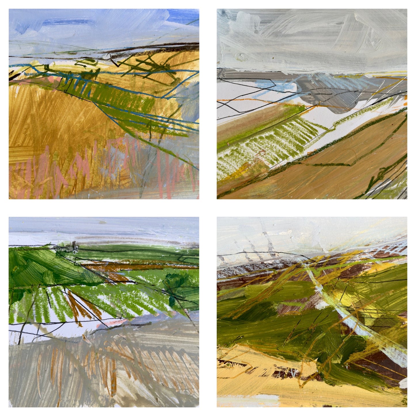 Richard Bayliss - The Abstracted Landscape: Two Day Painting Workshop in North Norfolk. Saturday 3rd - Sunday 4th October 2026