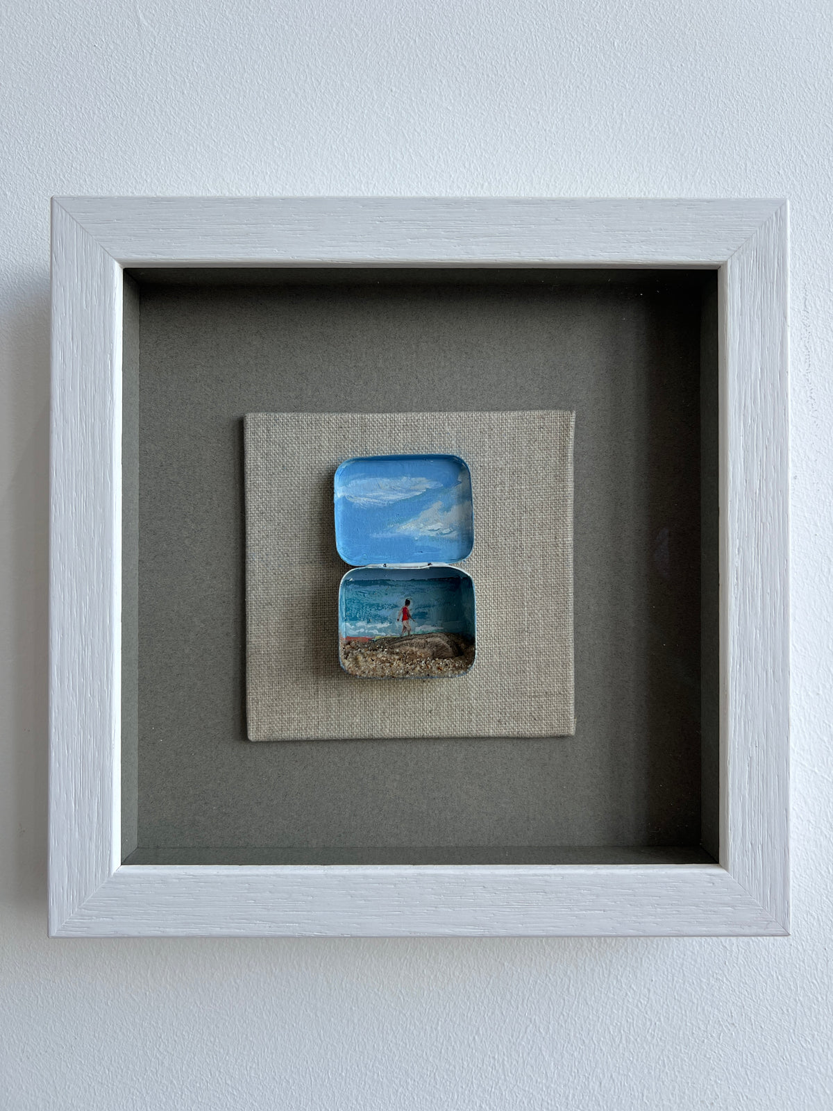 Jayne Stokes : The Swimmer, Cley, Norfolk