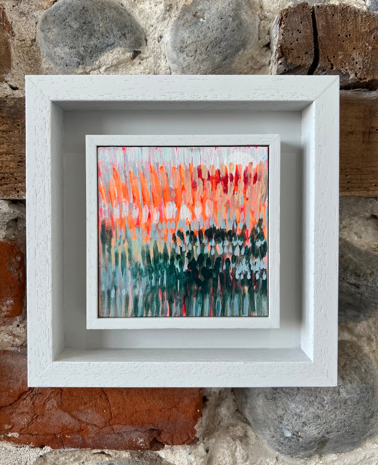 Claire Oxley: Frozen Sunset Reeds