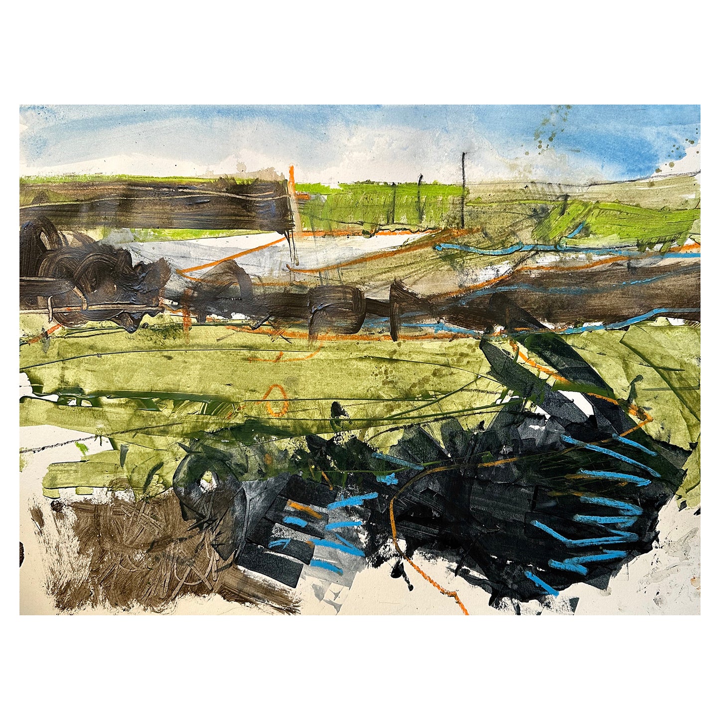 Richard Bayliss - The Abstracted Landscape: Painting Workshop on the North Norfolk Coast. Saturday 23 May 2026