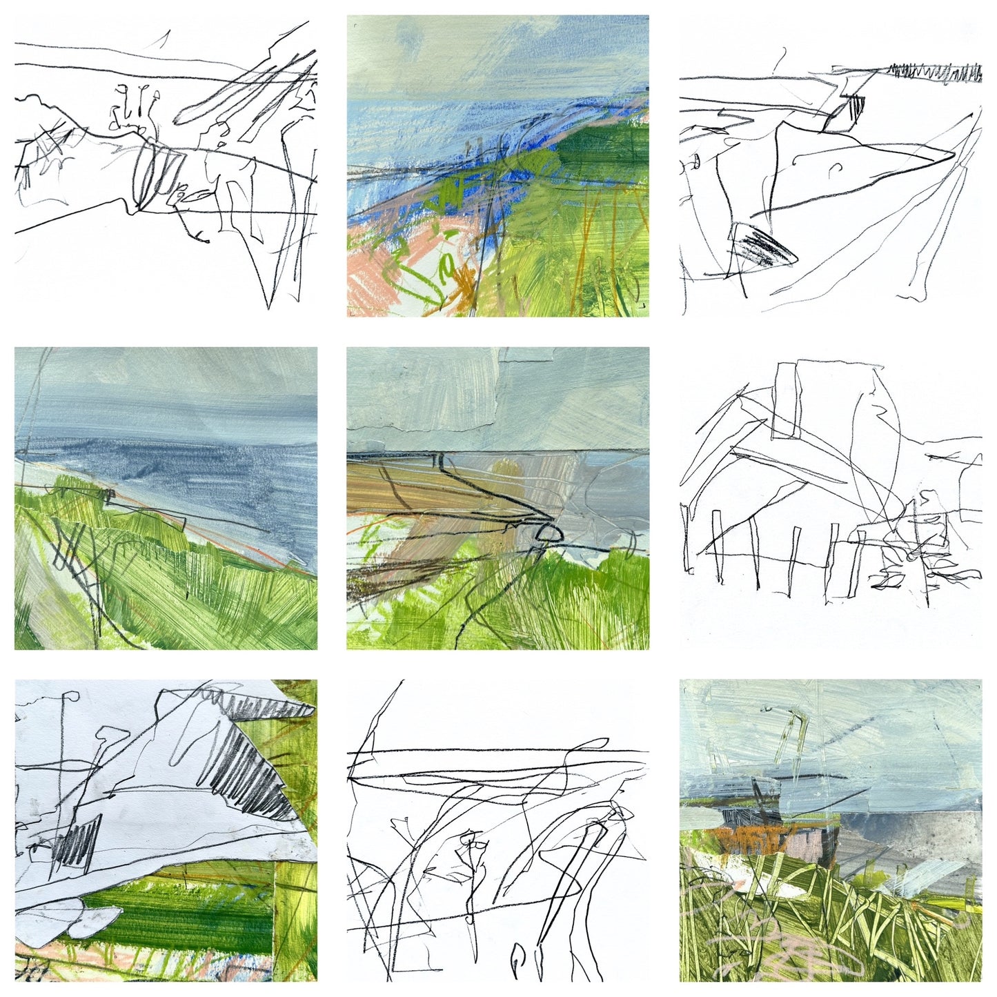 Richard Bayliss - The Abstracted Landscape: Two Day Painting Workshop in North Norfolk. Saturday 3rd - Sunday 4th October 2026
