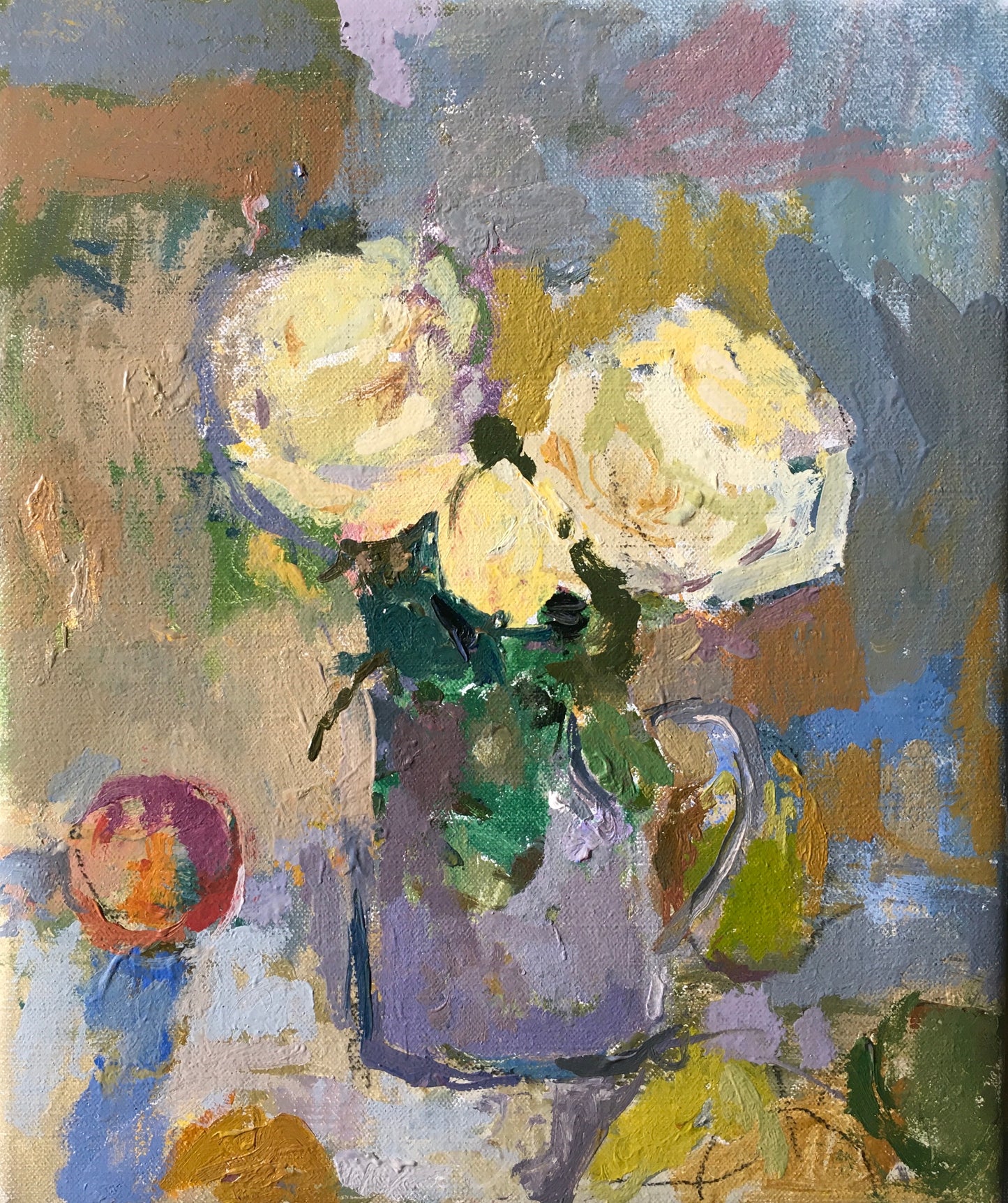 Daniel Shadbolt NEAC: Pale Roses