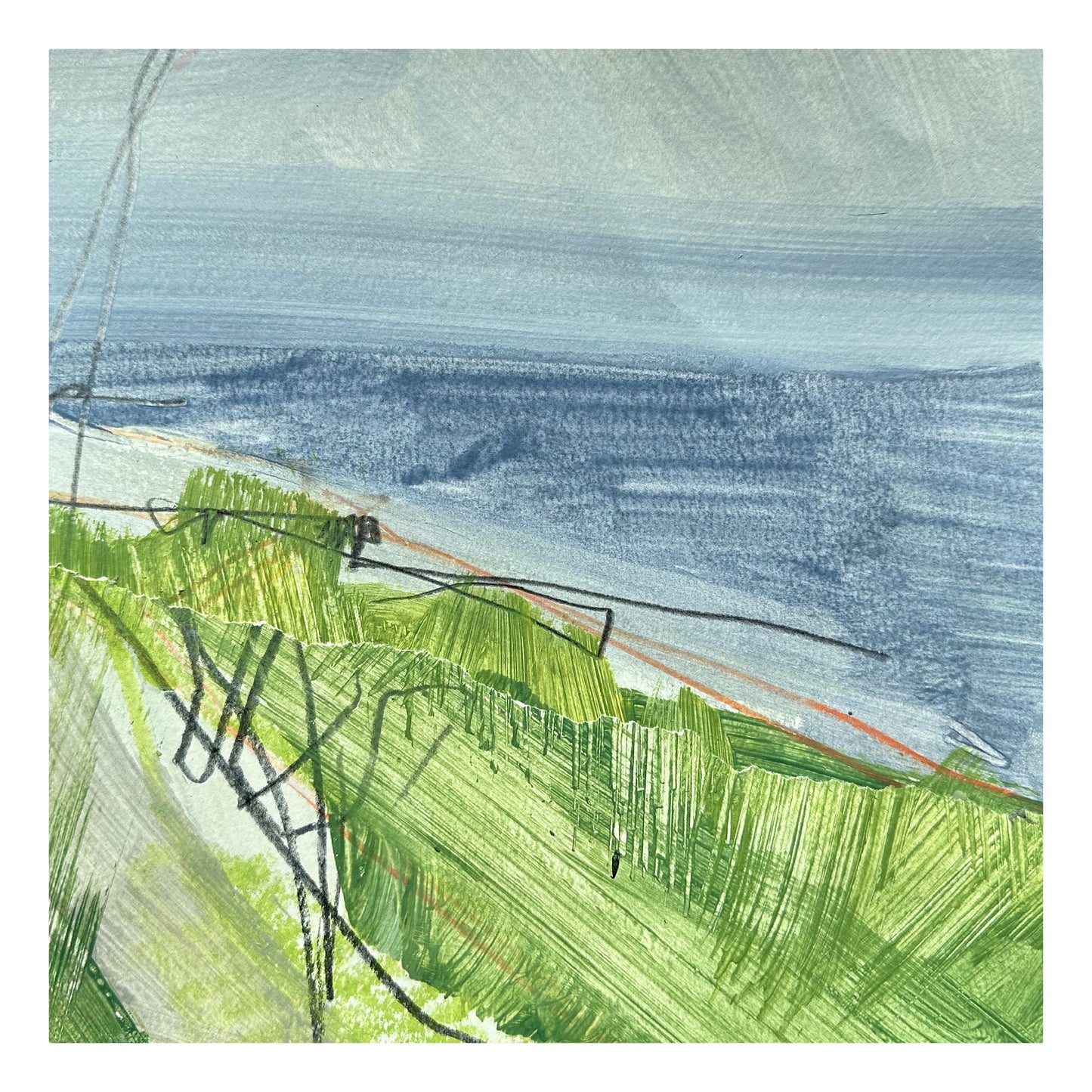Richard Bayliss - The Abstracted Landscape: Two Day Painting Workshop in North Norfolk. Saturday 3rd - Sunday 4th October 2026