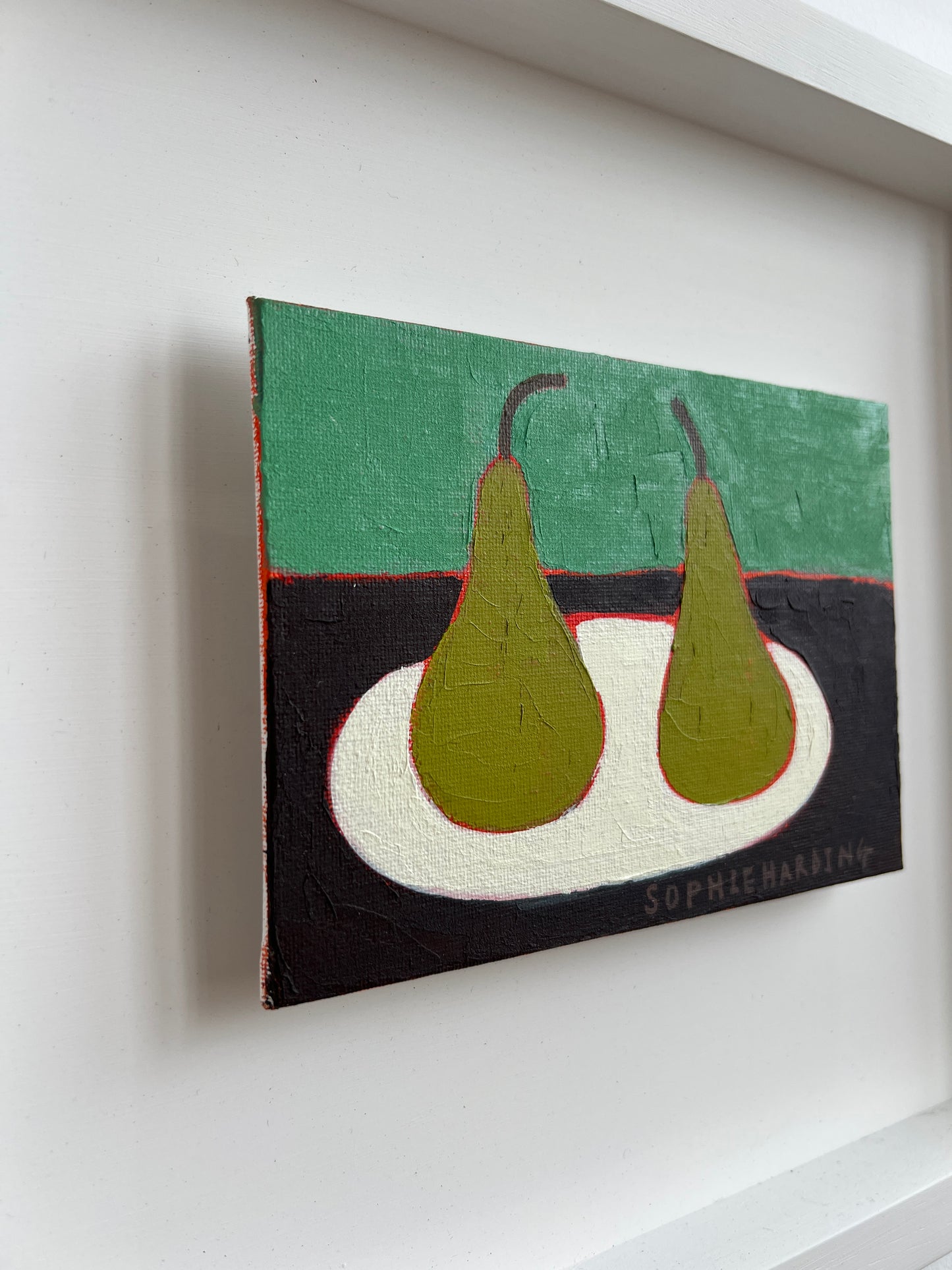 Sophie Harding - Pears on a Plate