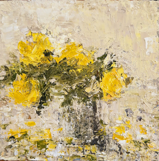 Hannah Ivory Baker: Yellow Flowers