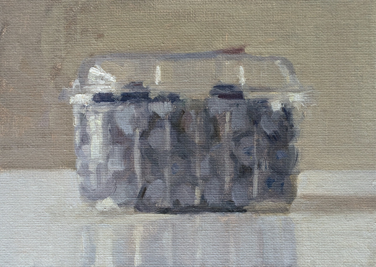 Lotta Teale : Punnet of Blueberries