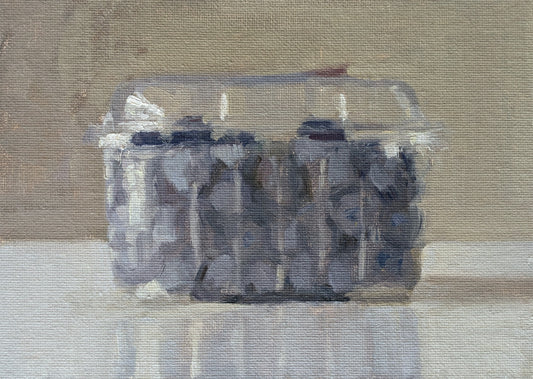 Lotta Teale : Punnet of Blueberries
