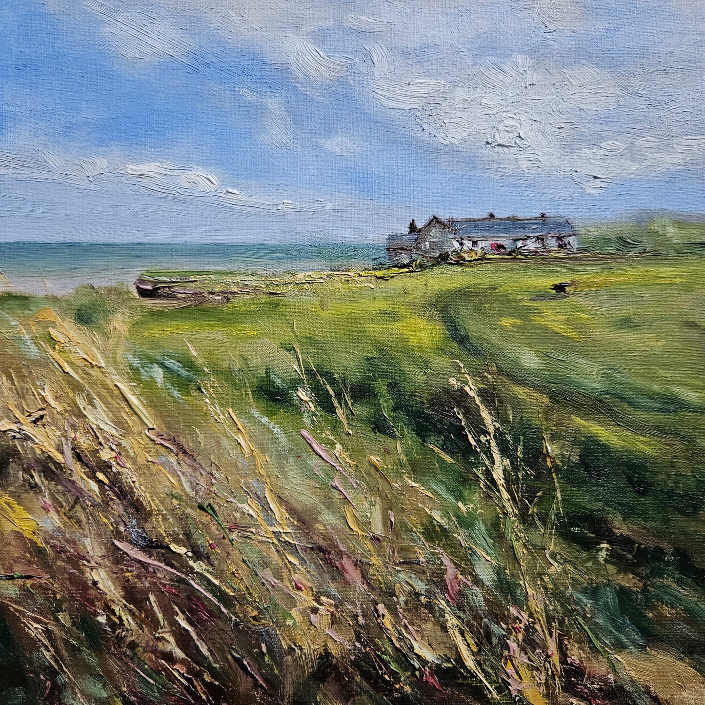 Sarah Burt - Where Sea & Land Meet: Painting Workshop on the North Norfolk Coast. Saturday 13 June 2026