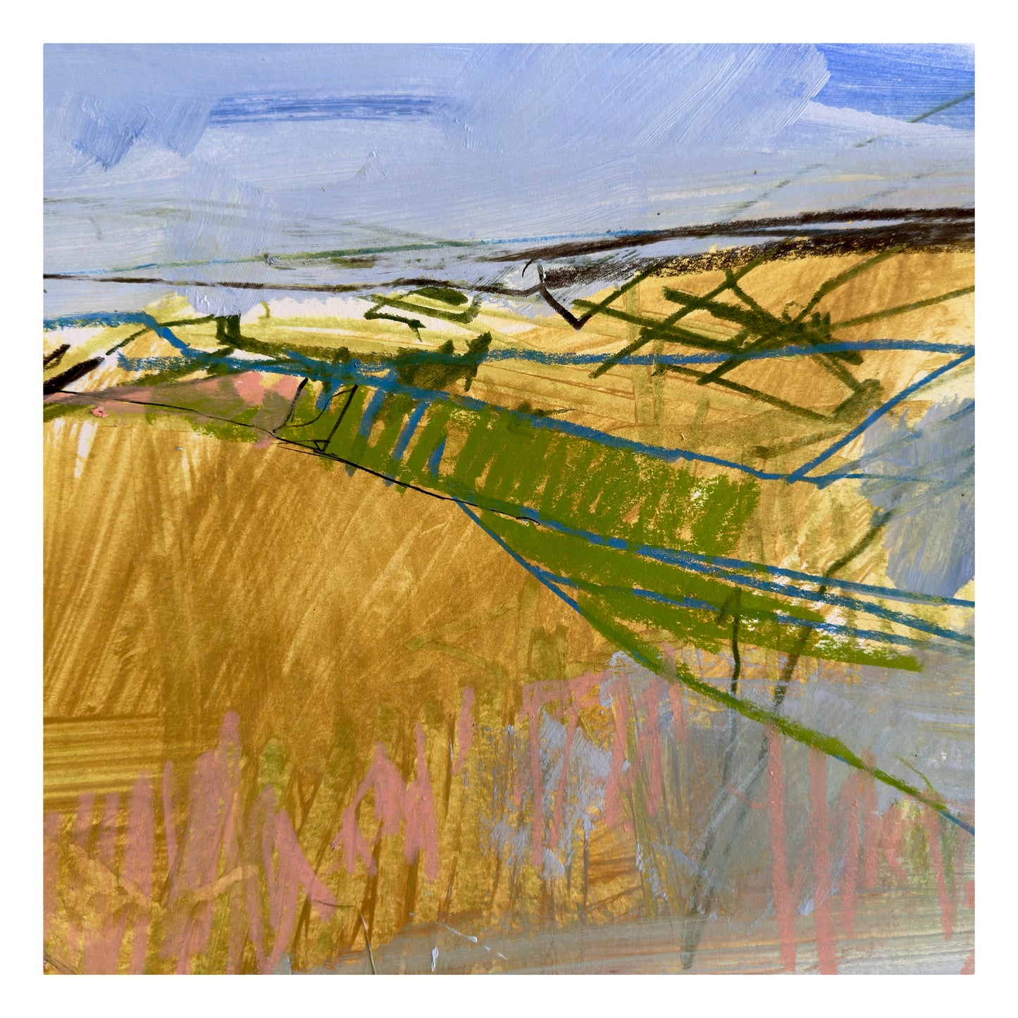 Richard Bayliss - The Abstracted Landscape: Two Day Painting Workshop in North Norfolk. Saturday 3rd - Sunday 4th October 2026