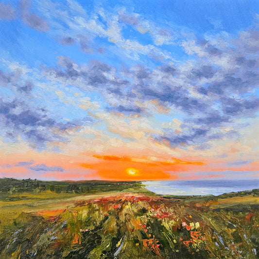 Sarah Burt: Last Light on the Cliff