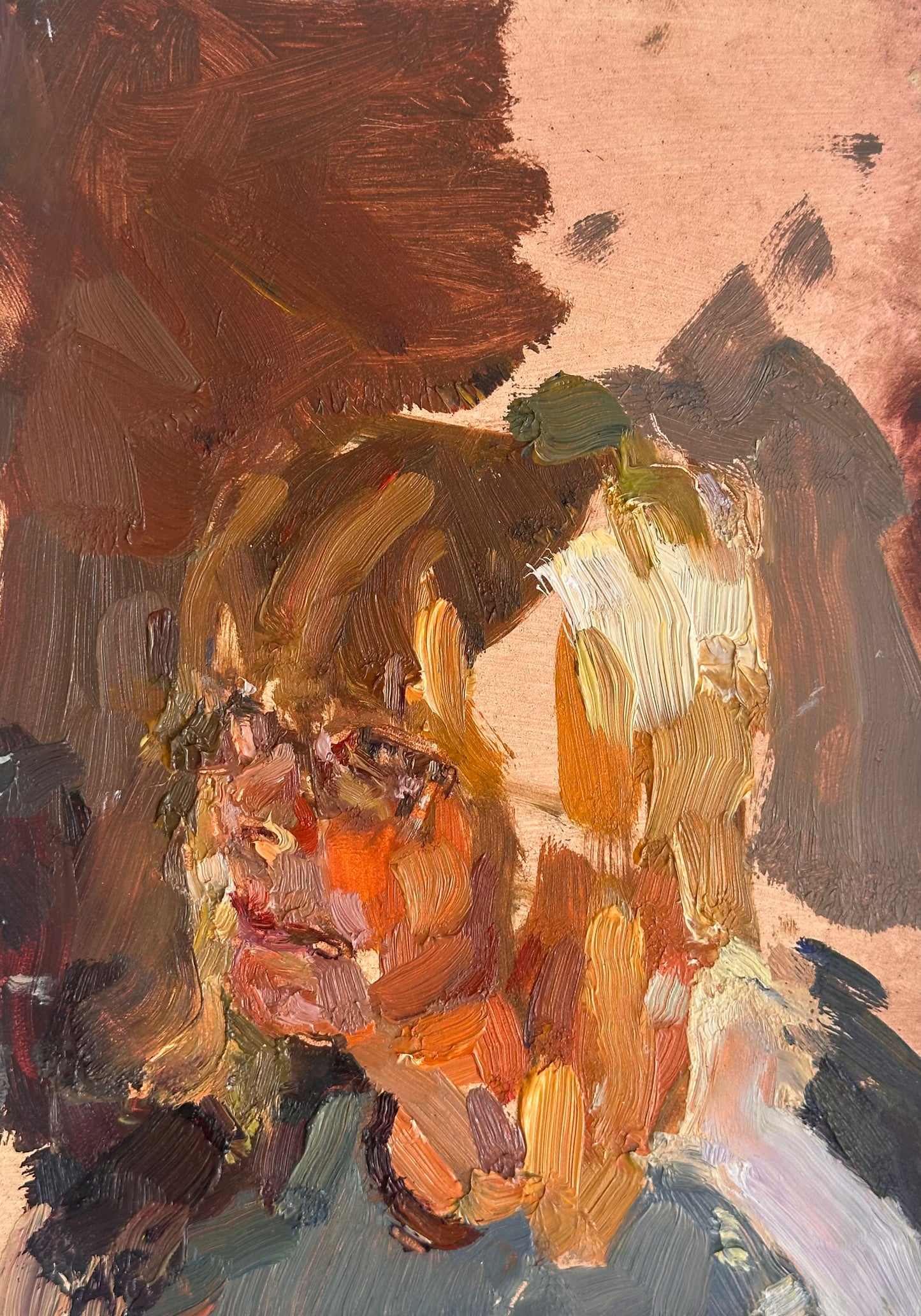 Amanda Coleman: Self Portrait (Strong Light)