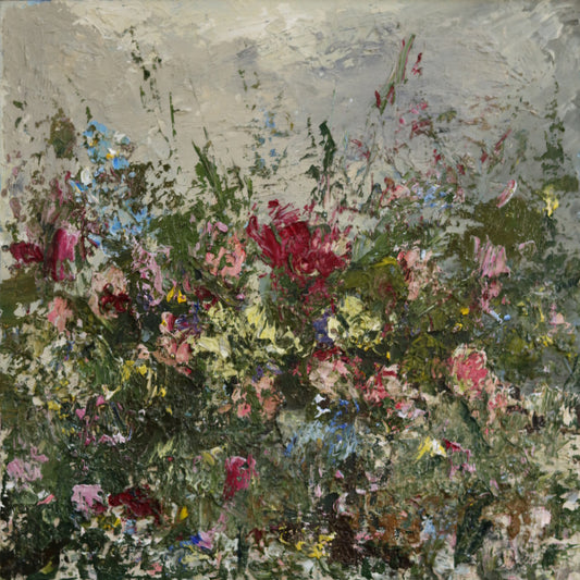 Hannah Ivory Baker : Study for Wildflower Hedgerow