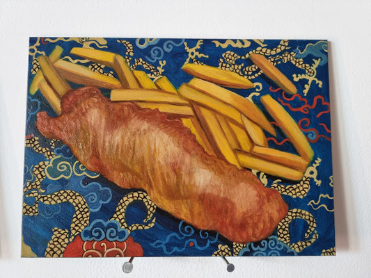 Anjalee Malan : Who Makes Your Fish and Chips (Blue)